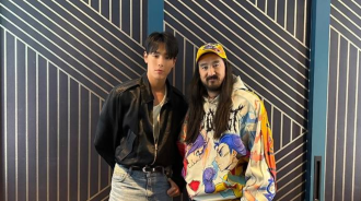 Monsta X的Shownu在“2025 EDC KOREA”上與Steve Aoki合作驚喜粉絲