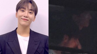 Seventeen's Seungkwan spotted shedding tears during Big Bang's performance at Taeyang's concert