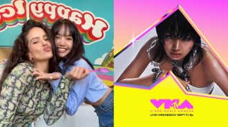 在她的「2024 MTV VMAs」獨唱首秀之前，Lisa與Rosalía分享了可愛的#NewWomanChallenge TikToks