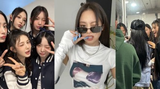 NewJeans 同 BLACKPINK 的 Jennie 被捕捉到 